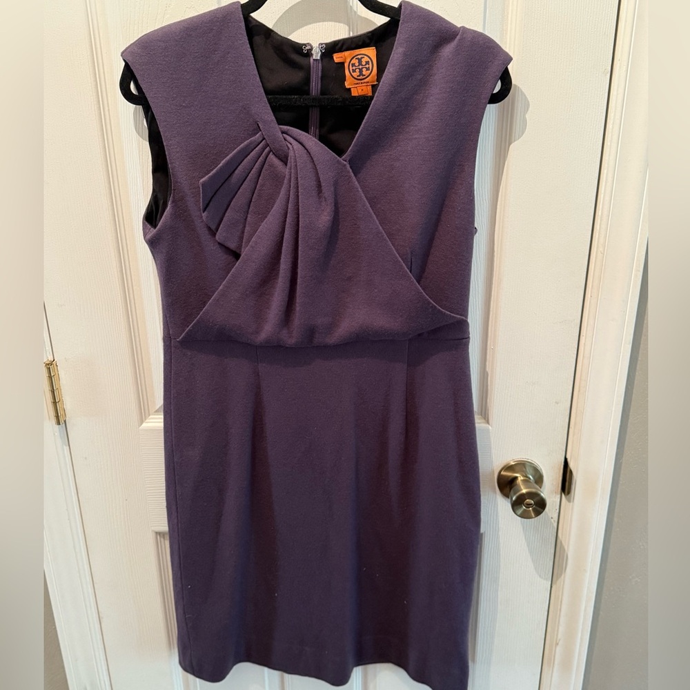 Tory burch Wool Dress Purple Medium